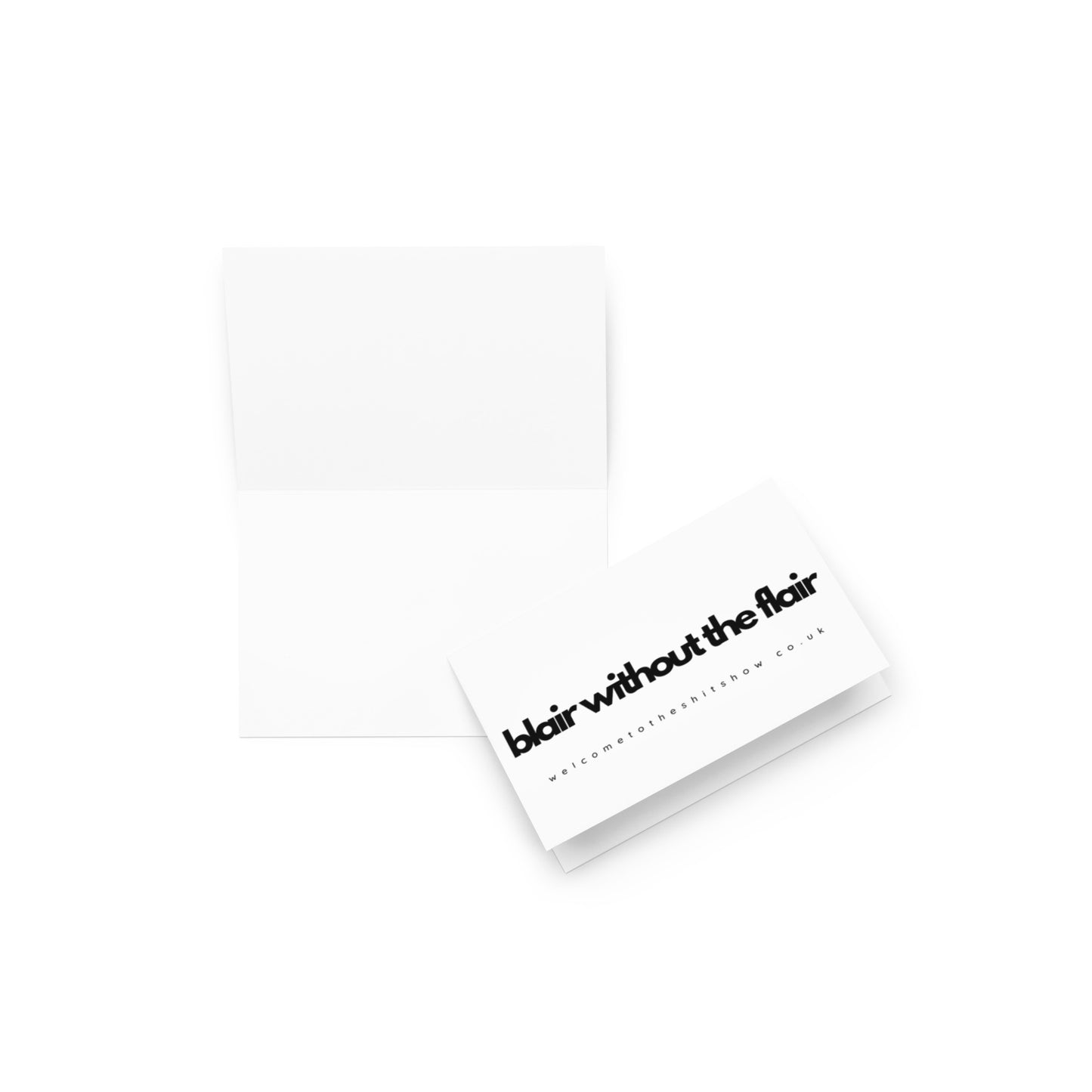 Election Blair card