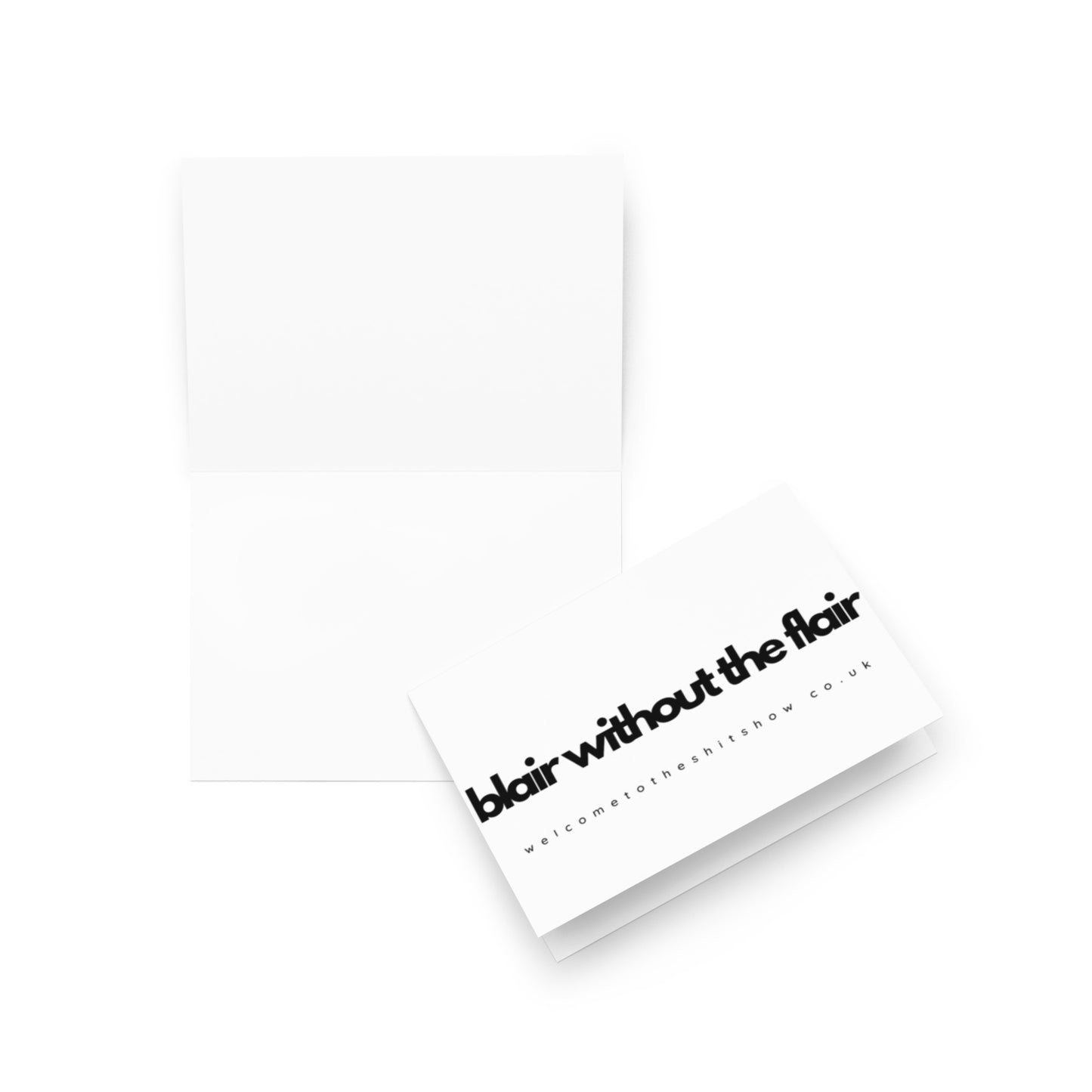 Election Blair card