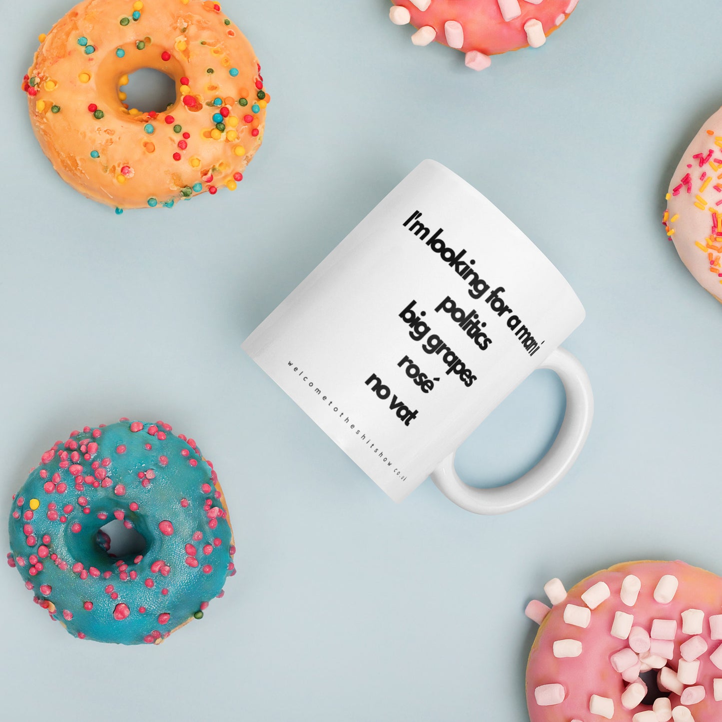 Election rose mug