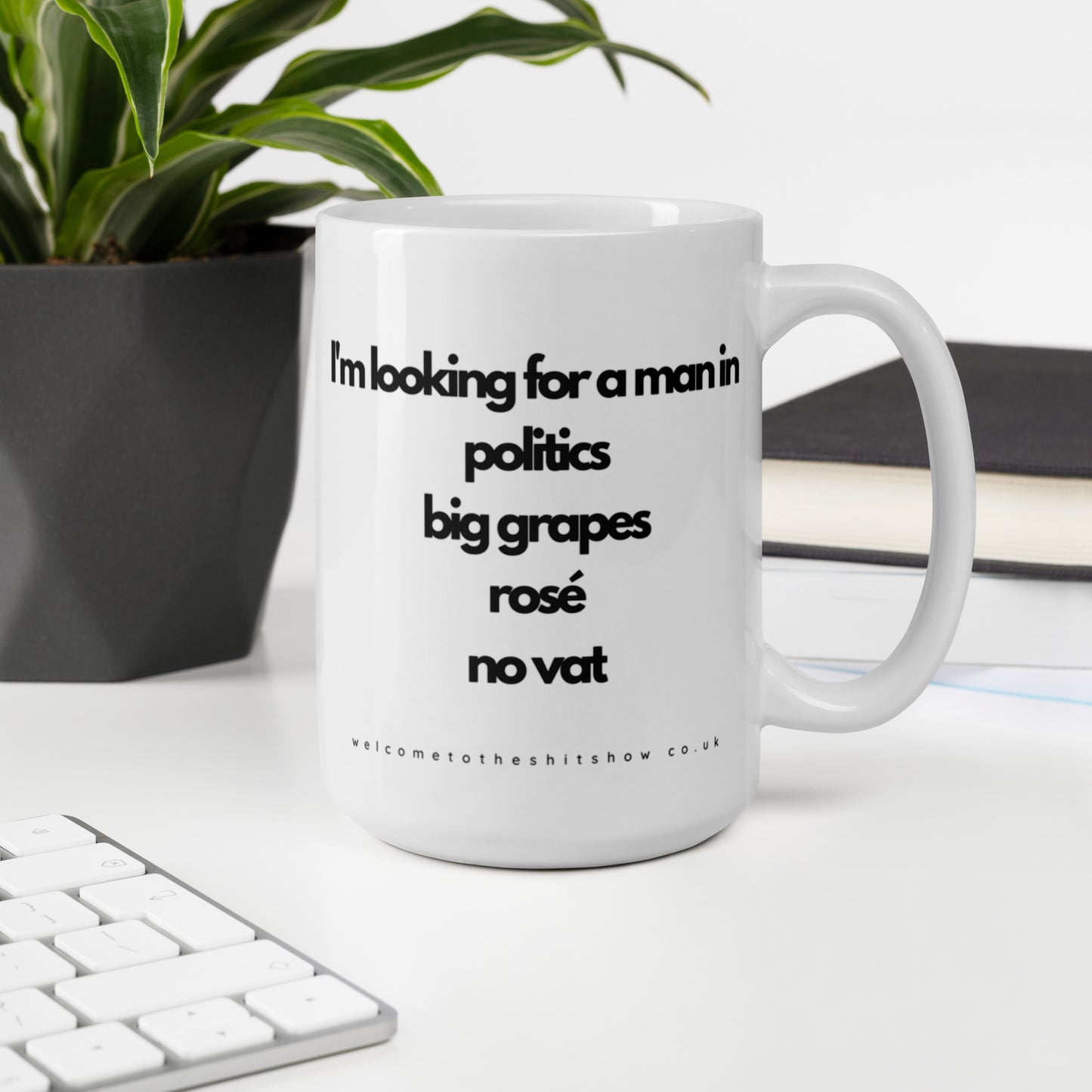 Election rose mug