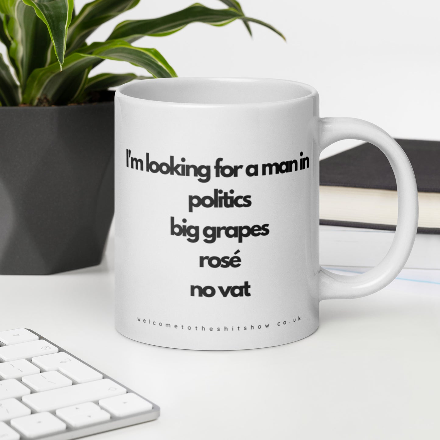 Election rose mug